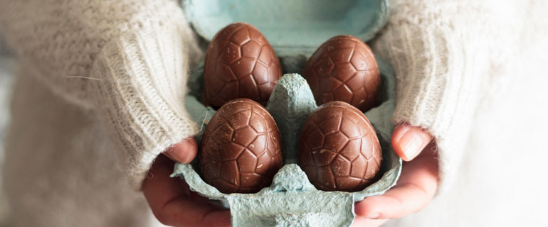 Chocolate Easter Egg Candies