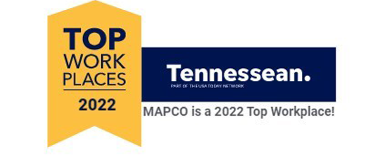 MAPCO Top Workplaces Honor in Tennessee