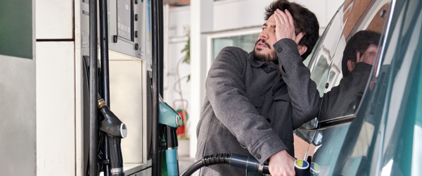 Customer Struggling with High Gas Prices