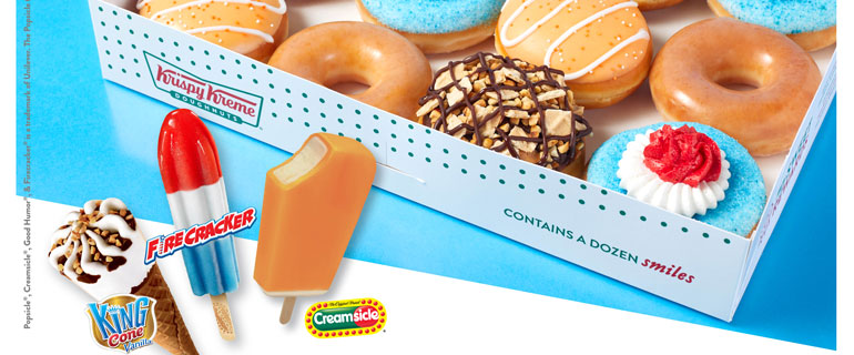 Krispy Kreme and Popsicle Flavor Collaboration