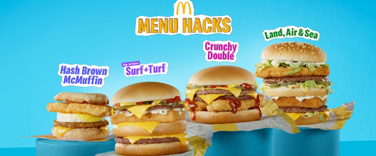 McDonald's Menu Hacks
