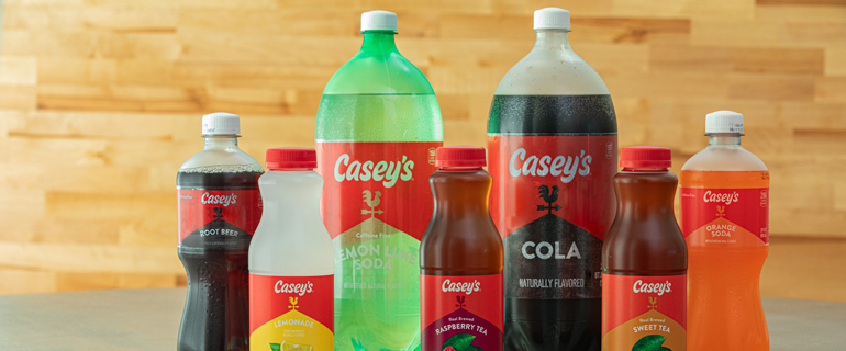 Casey's Private Brand Label Beverage Products