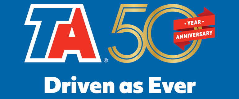 TravelCenter of America TA Celebrates 50 Years