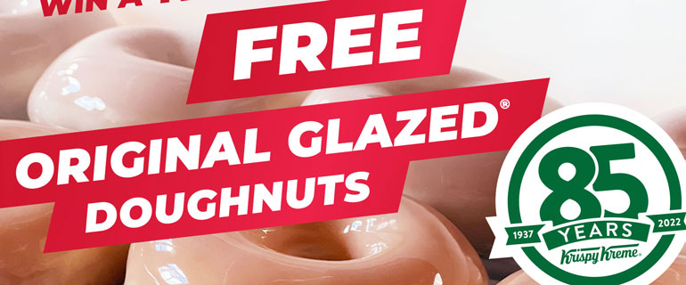 Krispy Kreme Donut Birthday Promo