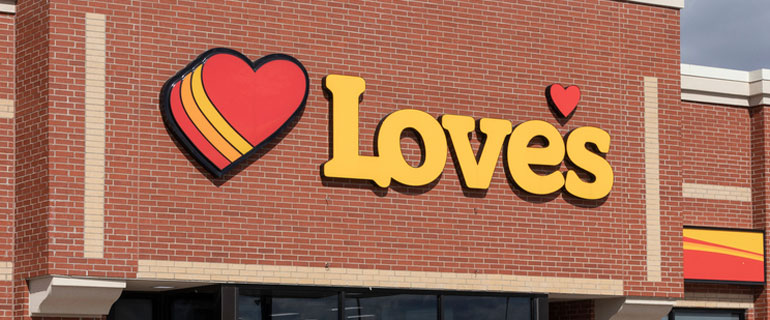 Love's Location with Logo