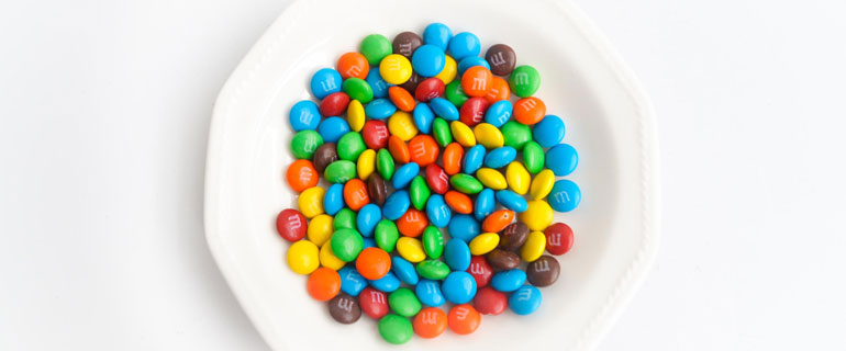 M&M's Candy Bowl
