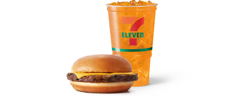 7-Eleven Black Bean Burger LTO