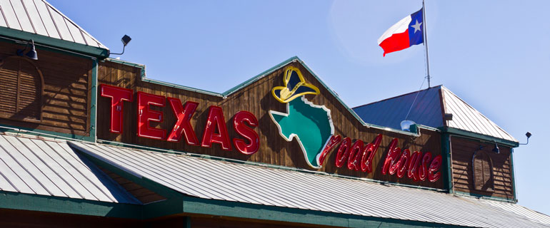 Texas Roadhouse Restaurant Exterior