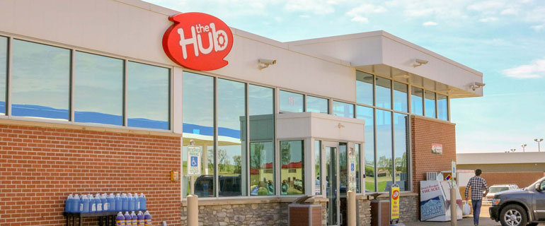 HUB Convenience Store Exterior
