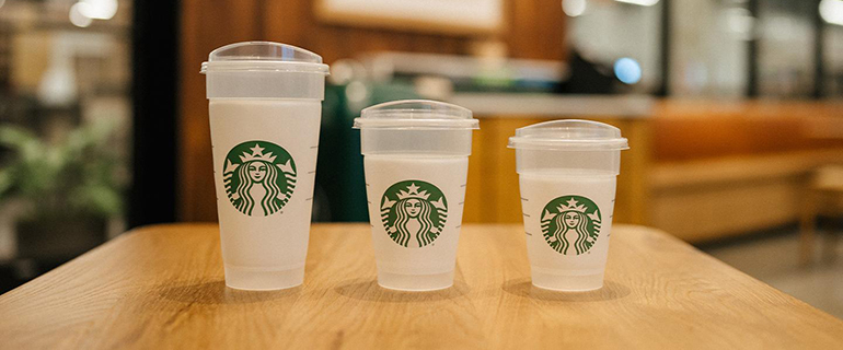 Starbucks Continues Reusable Cup Test