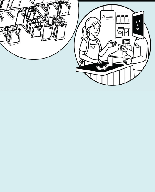 illustration of AI on the frontline