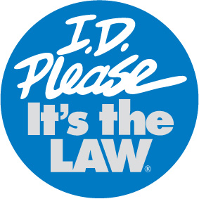 I.D. Please - It's the Law (Buttons)