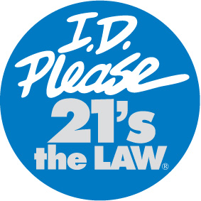 I.D. Please - 21's the Law (Buttons)